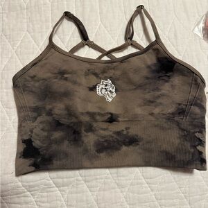 Darc Sport Brown and Black Sports Bra